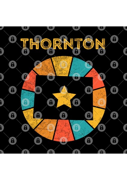 Thornton Colorado Vintage Distressed Souvenir Kupa Bardak