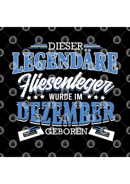 Fliesenleger Geburtstag Dezember Legendär Kupa Bardak