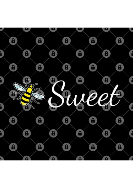 Bumblebee And Message Bee Sweet Phrase Tee Kupa Bardak