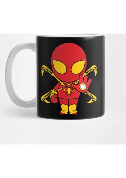 Iron Spider Armor Chibi Kupa Bardak