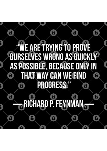 Richard P. Feynman Quote Kupa Bardak