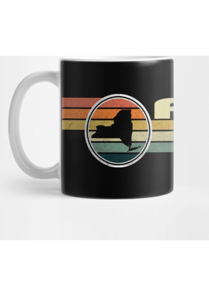 New York - Vintage 1980S Style Fine Ny Kupa Bardak