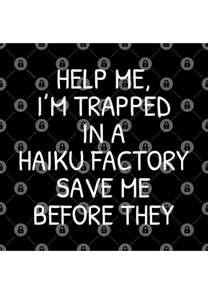 Haiku Funny Joke Pun Parody Kupa Bardak