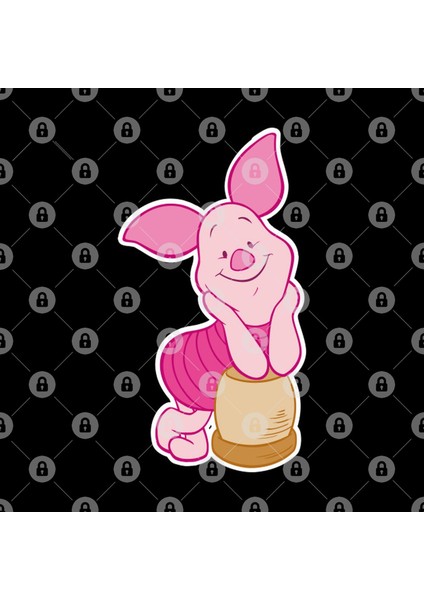 Winnie The Pooh Piglet Kupa Bardak
