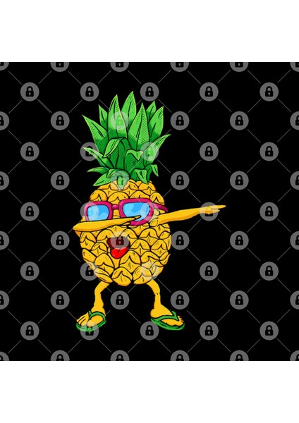 Funny Dance Dabbing Pineapple Glasses Summer Beach Kupa Bardak