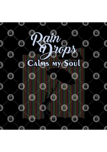 Rain Drops Calms My Soul Kupa Bardak