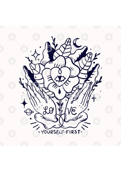 Love Yourself First Kupa Bardak