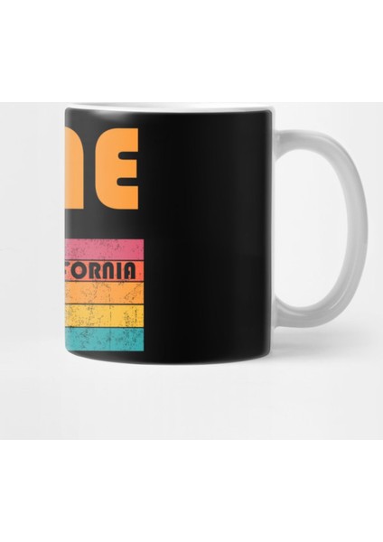 Irvine California Vintage Distressed Souvenir Kupa Bardak