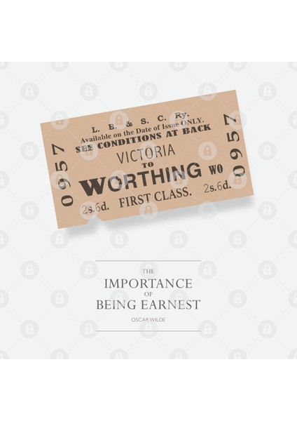 The Importance Of Being Earnest Kupa Bardak