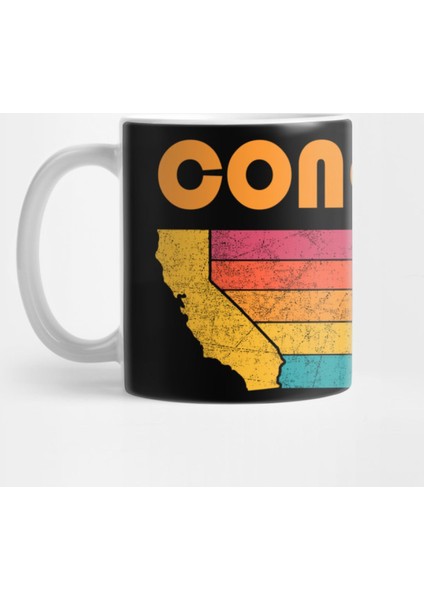 Concord California Vintage Distressed Souvenir Kupa Bardak