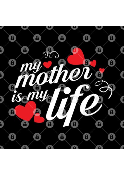 My Mother Is My Life , Mother'S Day Gifts Kupa Bardak
