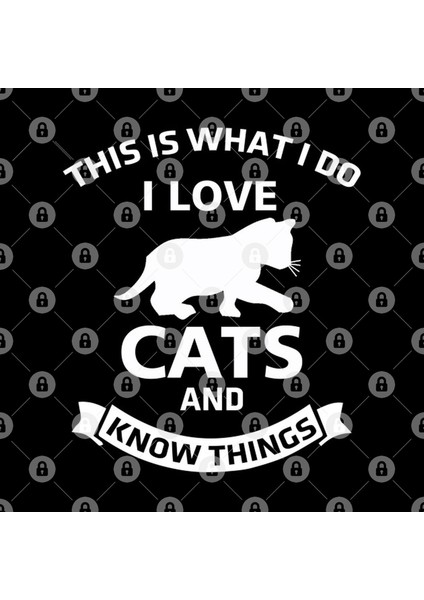 Cat Knowledge Pet Animal Kitten Kitty Funny Saying Kupa Bardak