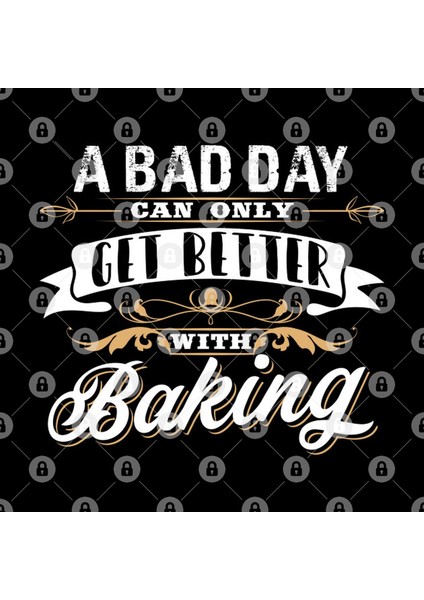 Baker Gift İdea A Bad Day Can Only Get Better Kupa Bardak