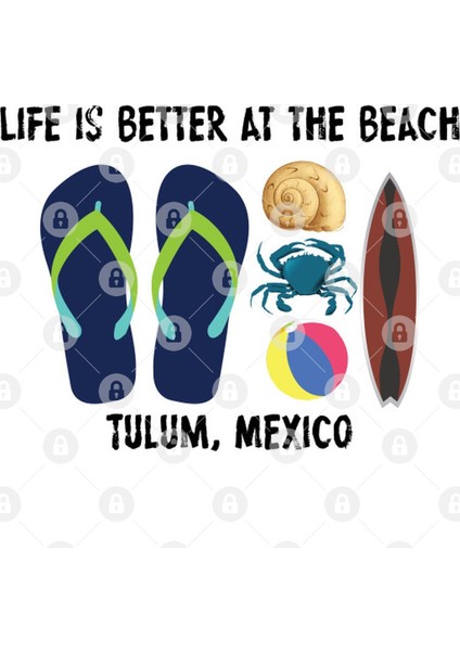 Life İs Better İn Tulum Mexico Kupa Bardak