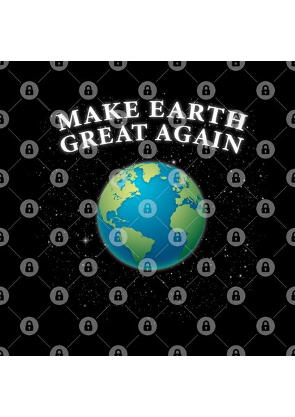 Make Earth Great Again Love The Earth Kupa Bardak