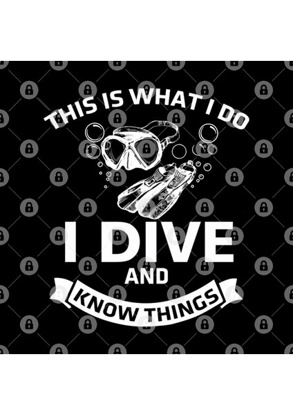 Diving Knowledge Diver License Swimming Goggles Kupa Bardak