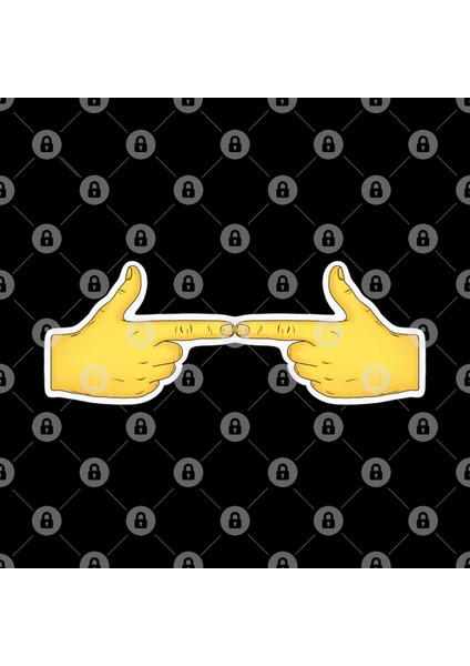 Fingers Touching I’M Shy Meme Emoji Male Fingers Kupa Bardak