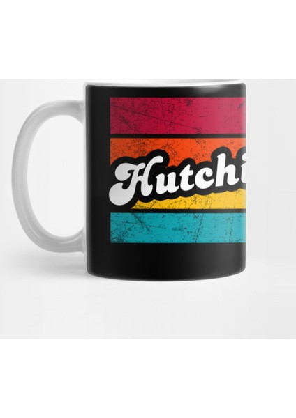 Hutchinson Kansas Vintage Distressed Souvenir Kupa Bardak