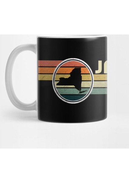 New York - Vintage 1980S Style Jamesport Ny Kupa Bardak
