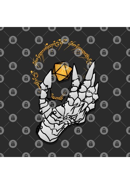 One Dice Of The Dark Lord Kupa Bardak