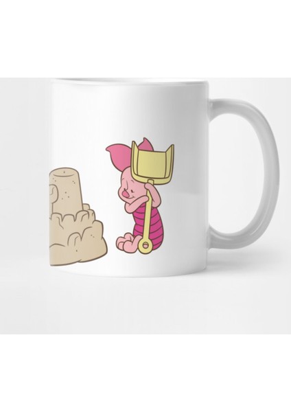 Winnie The Pooh Piglet Kupa Bardak