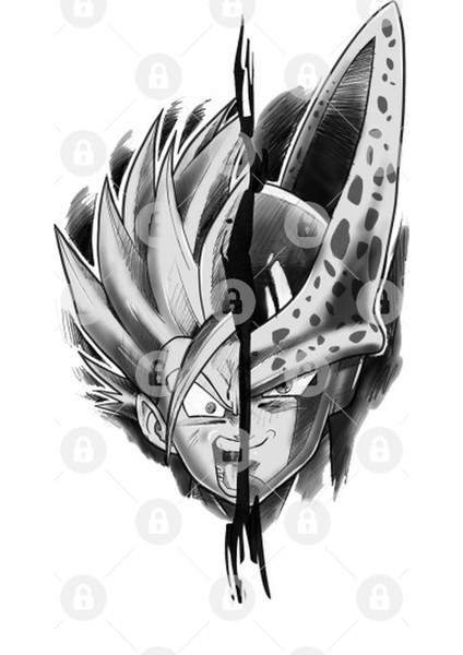 Gohan Cell Kupa Bardak