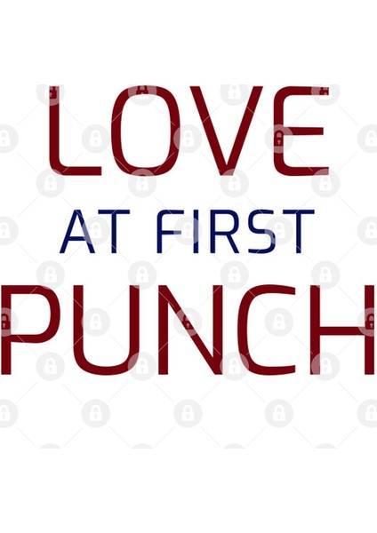 Love At First Punch Boxing Kickboxing Gym Bodybuilding Boxer Gift Kupa Bardak