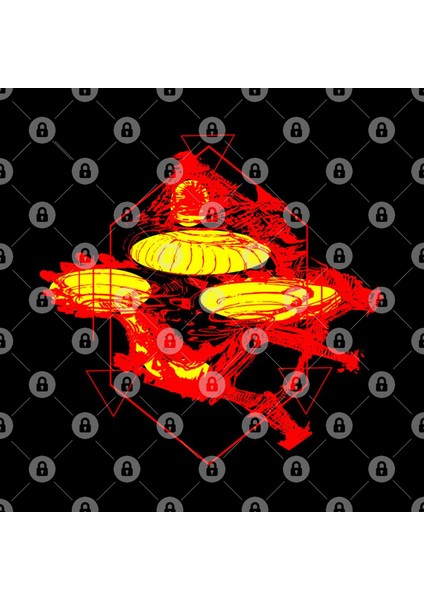 Ufo Geometry Iı Kupa Bardak