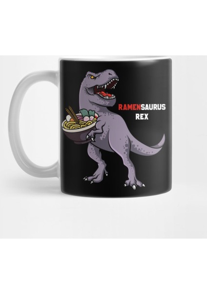 Chibi Anime T Rex Ramen Lover Kupa Bardak