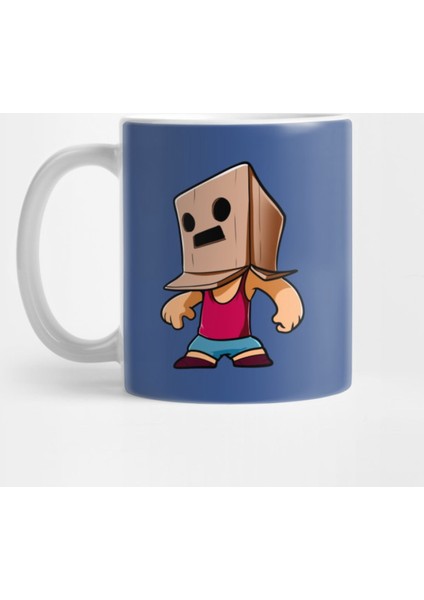 Cardboard Man Ready Kupa Bardak