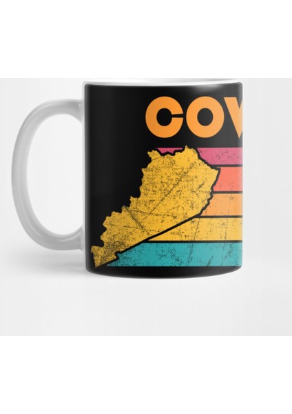 Covington Kentucky Vintage Distressed Souvenir Kupa Bardak