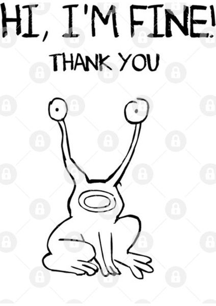 Hi, I Am Fine! Thank You! Kupa Bardak
