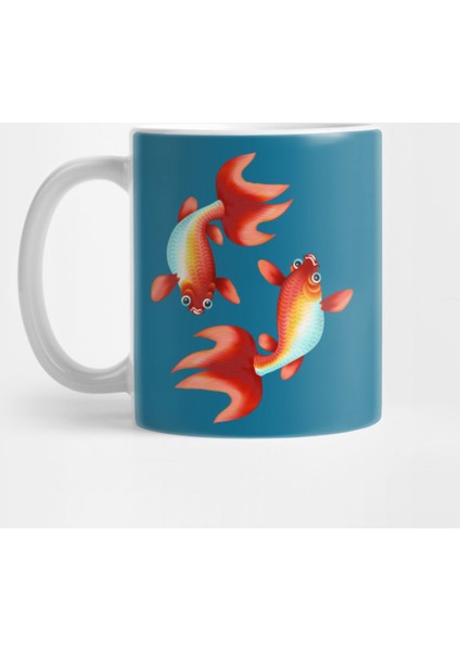 Koi Fish Kupa Bardak