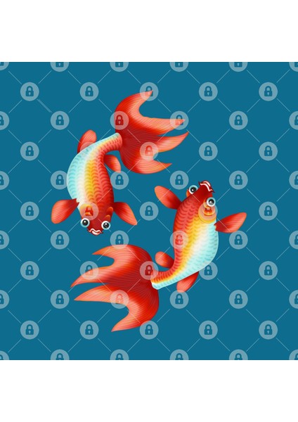 Koi Fish Kupa Bardak