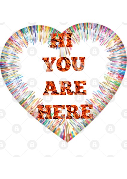 Hi You Are Here Kupa Bardak