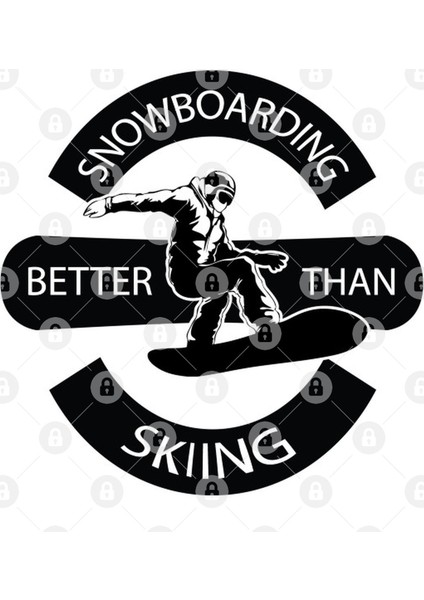 Snowboarding Better Than Skiing Kupa Bardak