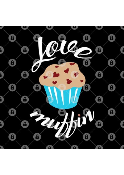 Cupcakes And Muffins Love Muffin Kupa Bardak