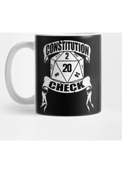 Constitution Check 20 Fantasy Class Crawler Rpg And Dragon Slayer Kupa Bardak