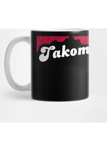 Takoma Park Maryland Vintage Distressed Souvenir Kupa Bardak