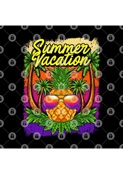 Summer Vaction Outfit Pineapple Beach Summer Sunset Kupa Bardak