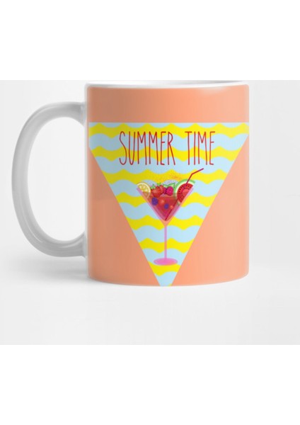 Summer Time Print Kupa Bardak
