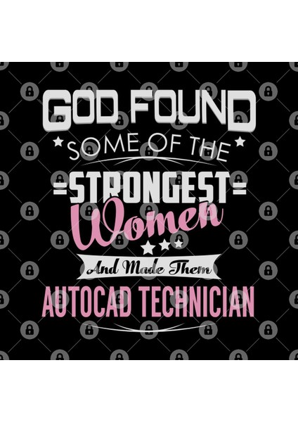 Autocad Technician Strongest Women Kupa Bardak