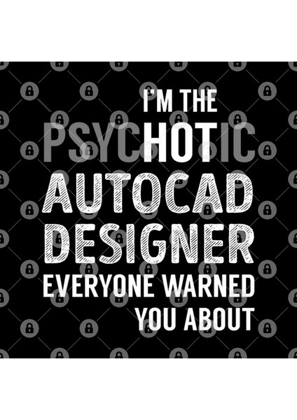 Psychotic Autocad Designer Kupa Bardak