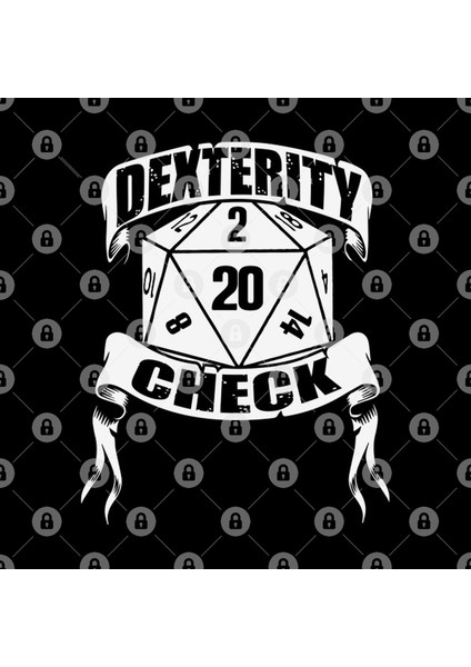 Dexterity Check 20 Fantasy Class Crawler Rpg And Dragon Slayer Kupa Bardak