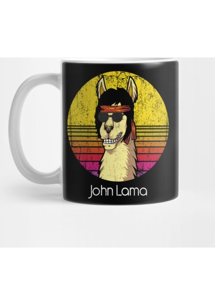 John Lama Lennon Parody Rock Kupa Bardak