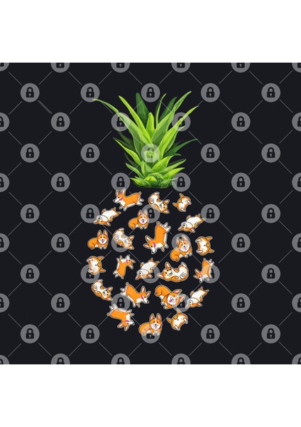 Pineapple Corgi Funny Summer Birthday Gifts Kupa Bardak