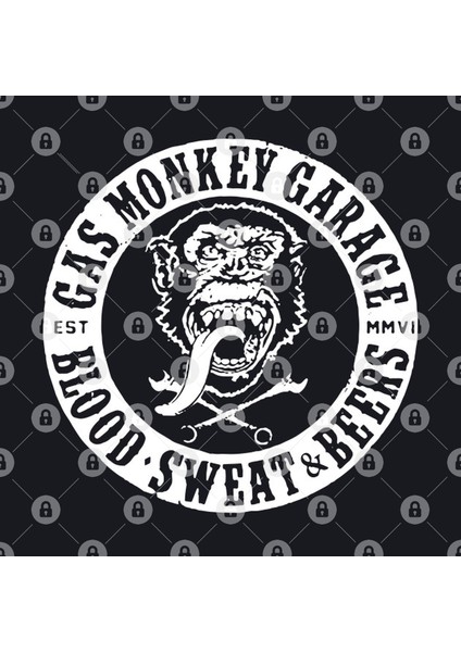 Official Gmg Gas Monkey Garage Blood Sweat And Beer T S Kupa Bardak