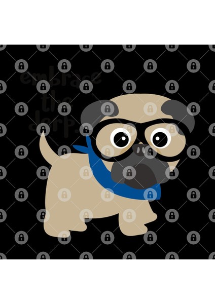 Derp Embrace The Derp Pug Kupa Bardak