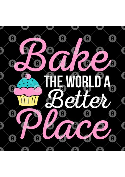 Bake The World A Better Place Kupa Bardak