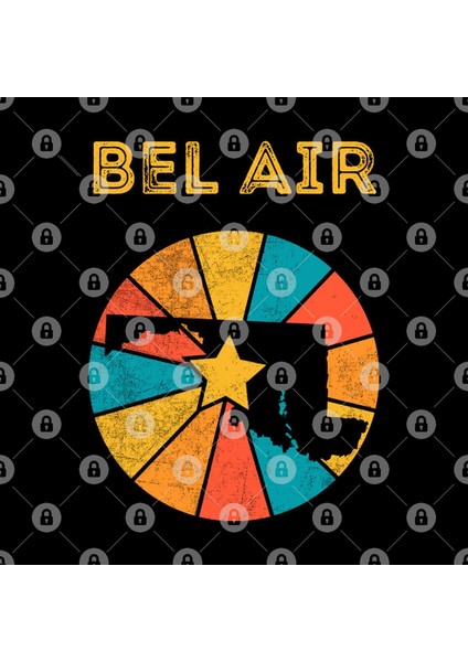 Bel Air Maryland Vintage Distressed Souvenir Kupa Bardak